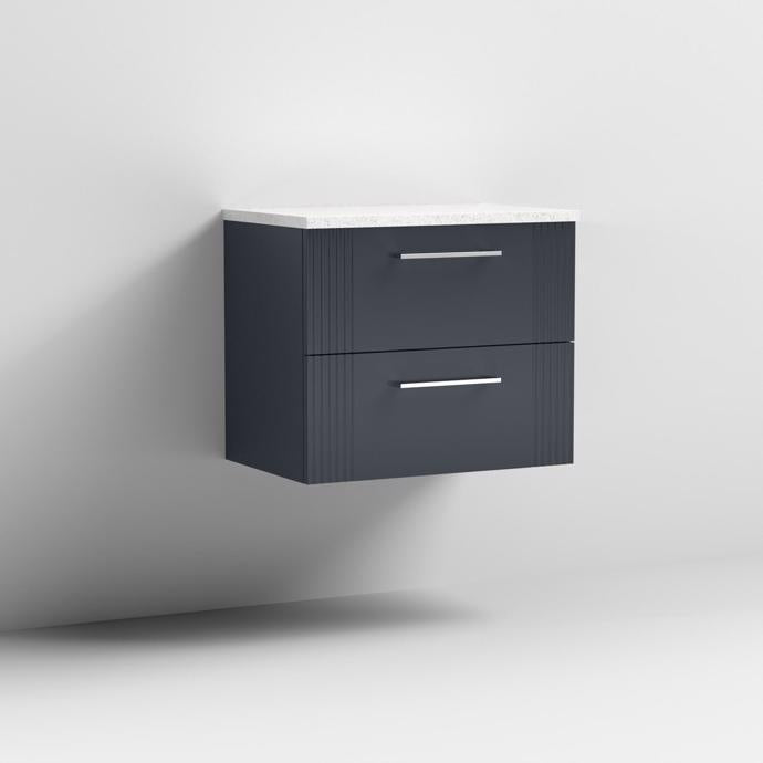 Deco 600/800mm Wall Hung 2 Drawer Worktop Range