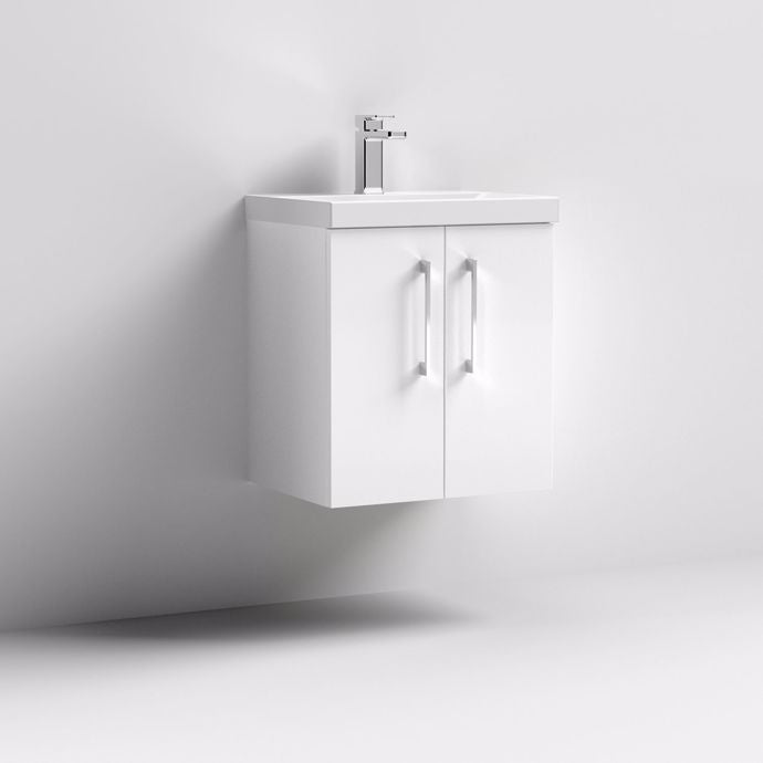 Arno 600/800mm 2 Door Wall Hung Basin Cabinet