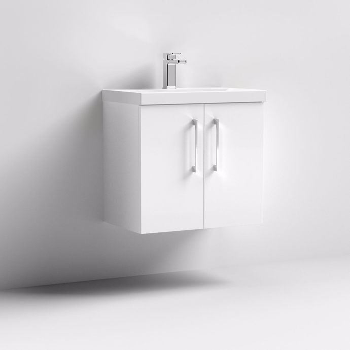 Arno 600/800mm 2 Door Wall Hung Basin Cabinet