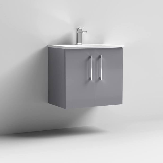 Arno 600/800mm 2 Door Wall Hung Basin Cabinet