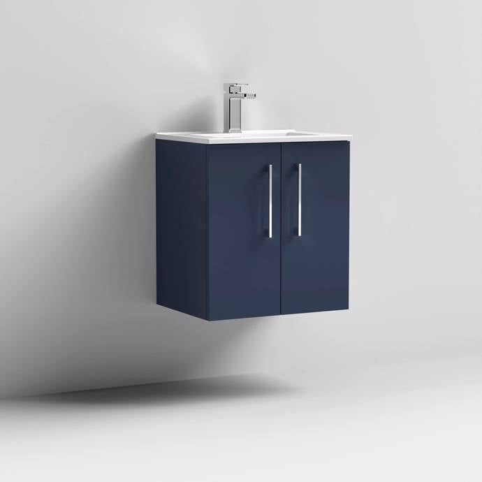 Arno 600/800mm 2 Door Wall Hung Basin Cabinet