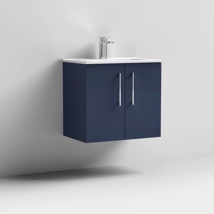 Arno 600/800mm 2 Door Wall Hung Basin Cabinet