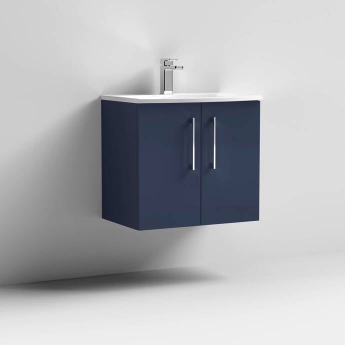 Arno 600/800mm 2 Door Wall Hung Basin Cabinet