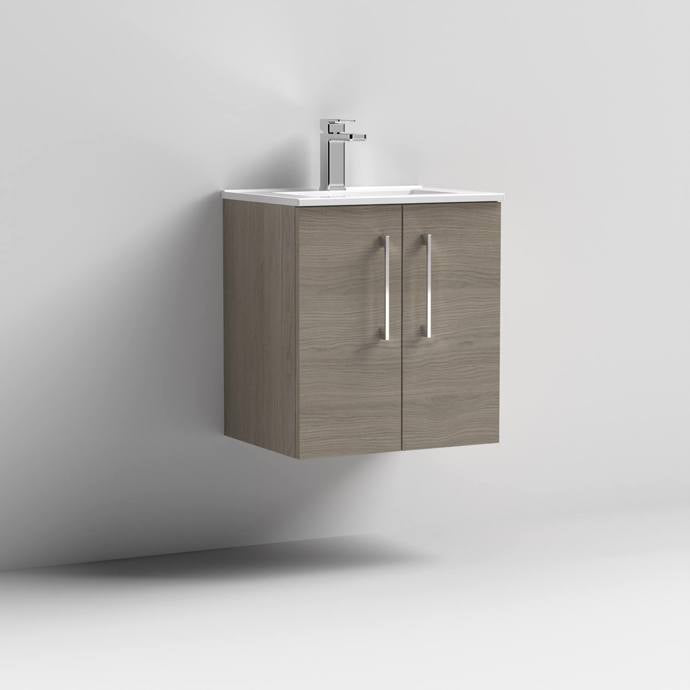 Arno 600/800mm 2 Door Wall Hung Basin Cabinet