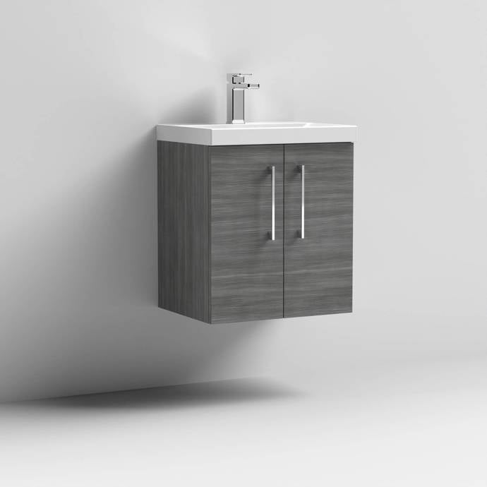 Arno 600/800mm 2 Door Wall Hung Basin Cabinet