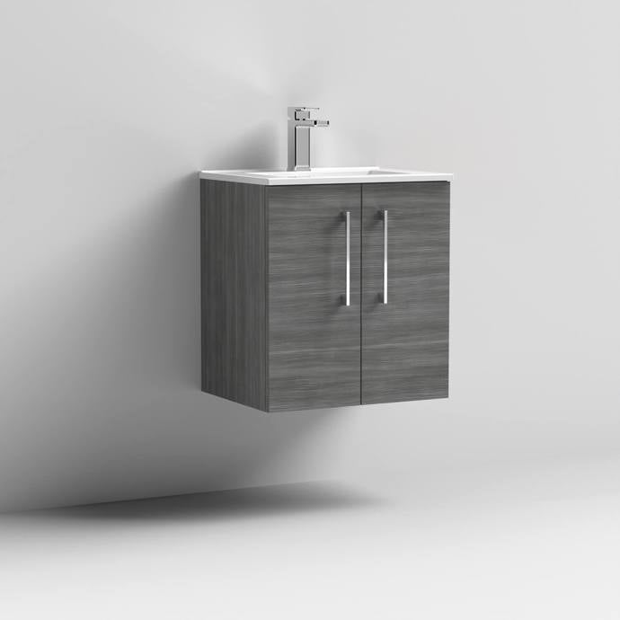 Arno 600/800mm 2 Door Wall Hung Basin Cabinet