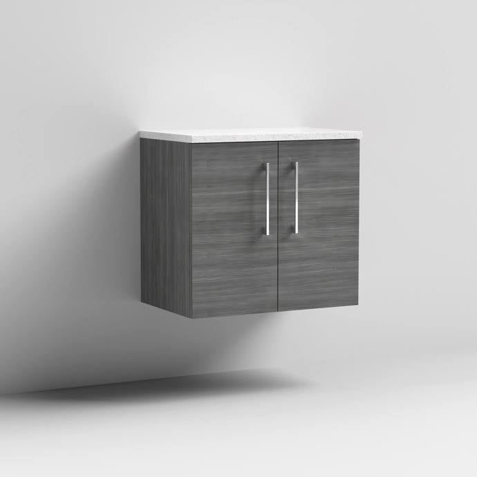 Arno 600mm 2 Door Wall Hung Worktop