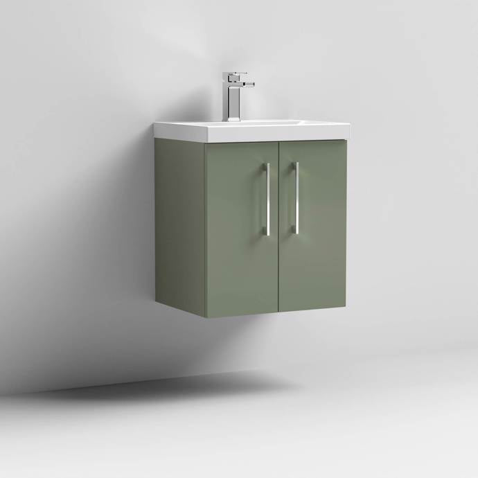 Arno 600/800mm 2 Door Wall Hung Basin Cabinet