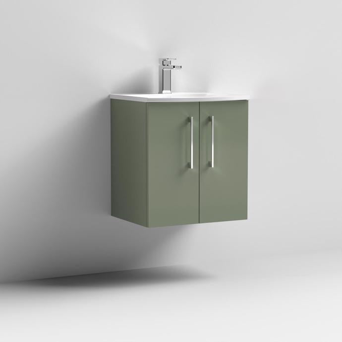 Arno 600/800mm 2 Door Wall Hung Basin Cabinet