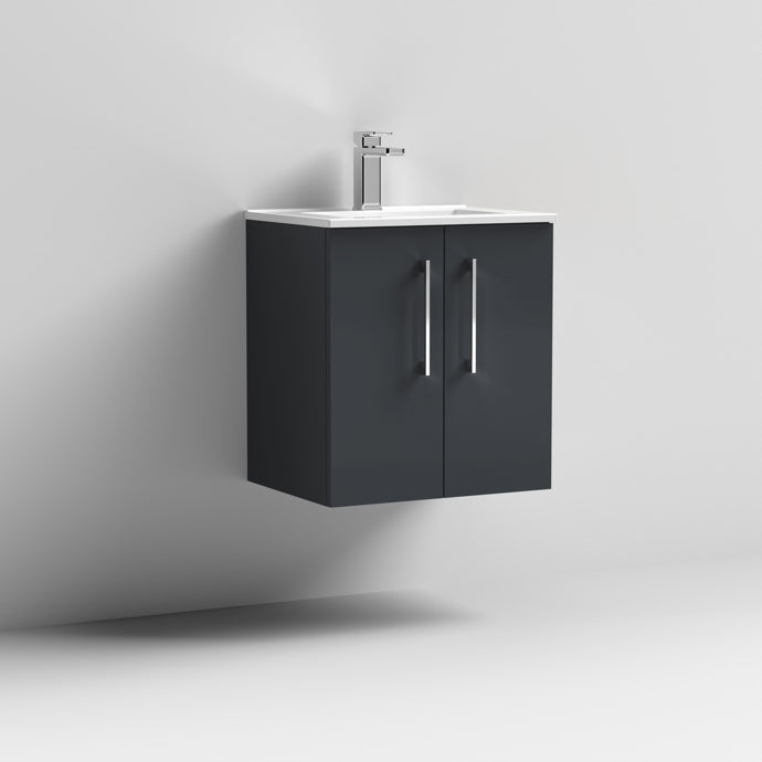 Arno 600/800mm 2 Door Wall Hung Basin Cabinet