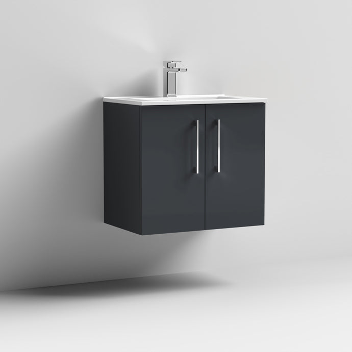 Arno 600/800mm 2 Door Wall Hung Basin Cabinet