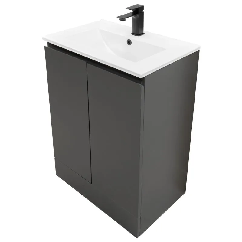 Alan T. Carr Waterproof Furniture 2 Door Floor Unit & Basin