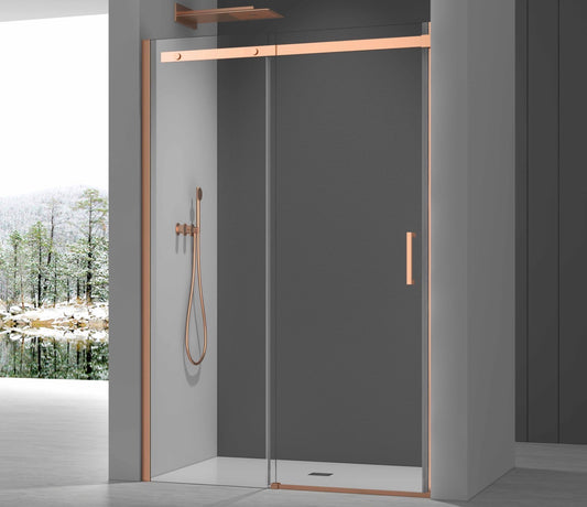 Alan T. Carr Elite 8mm Brushed Bronze Sliding Door