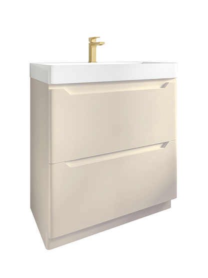 Giavani Sienna Floor Standing 600/800mm Vanity Matt Cashmere