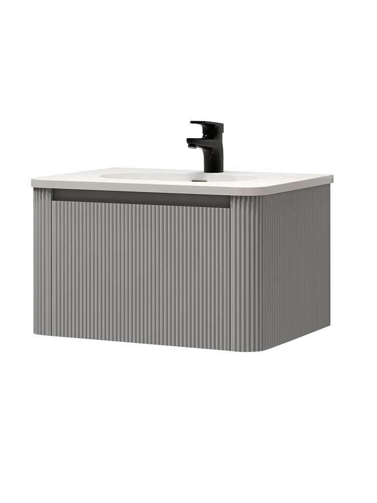 Giavani Como Wall Hung 600/800mm Vanity Matt Grey