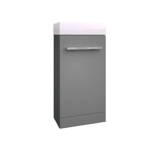 Cloakroom Unit - Purity Gloss Grey