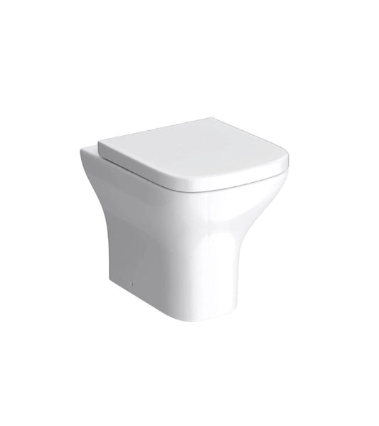 Primo Square Comfort Height Rimless BTW Pan & Seat