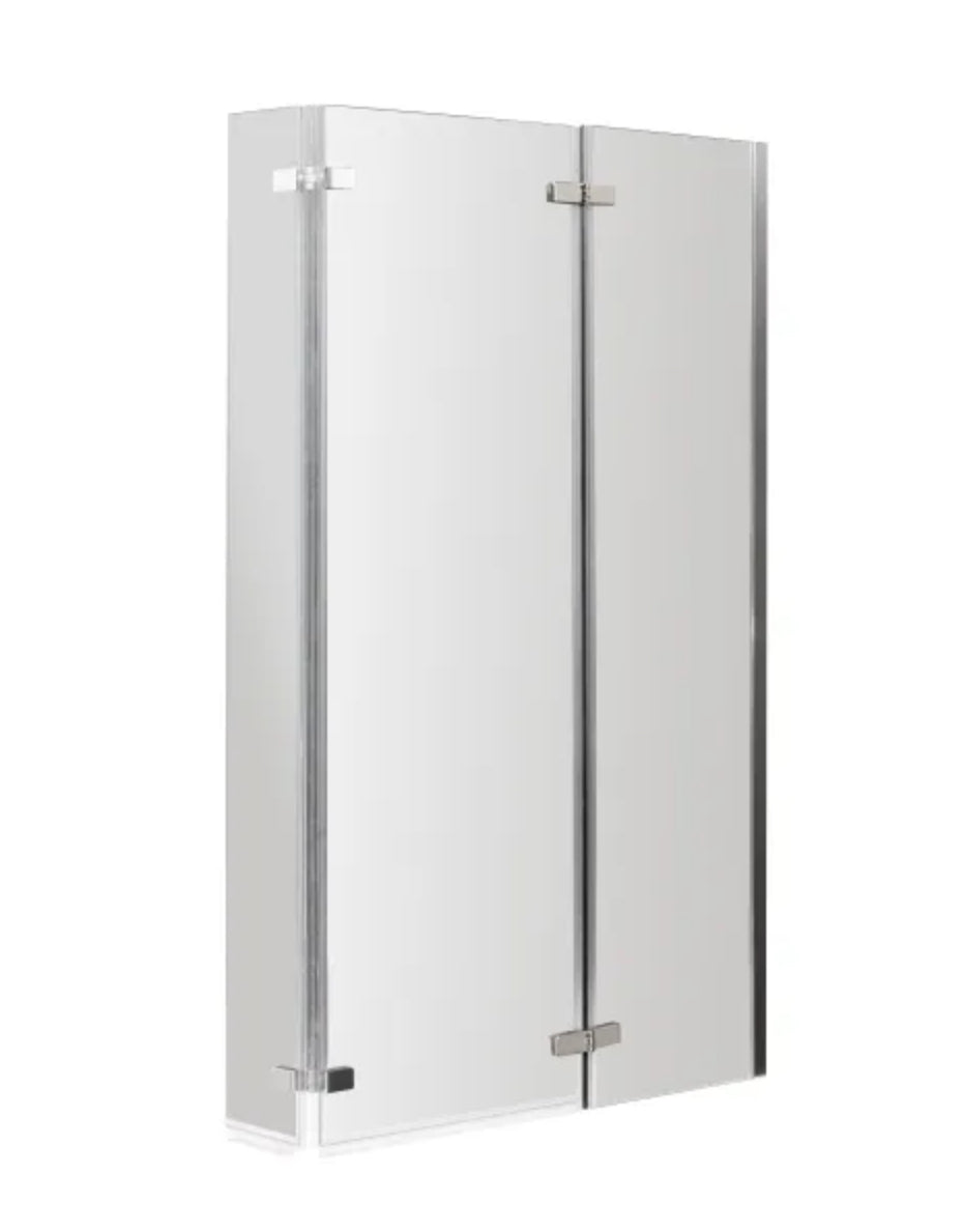 Pacific Chrome 6mm L-Shape Bath Screens
