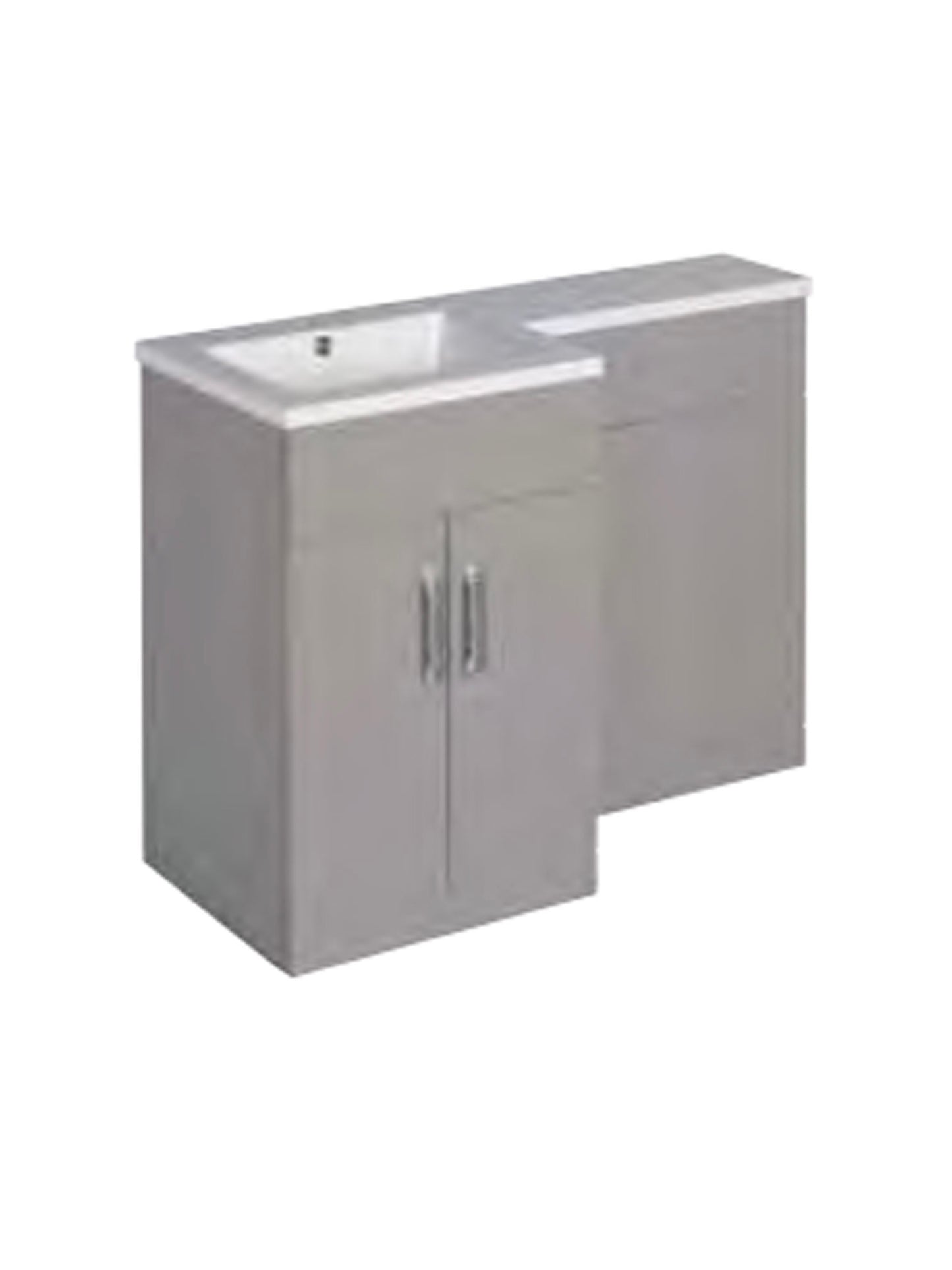 Edge 1100mm L-Shape Gloss  Combination Sets by Giavani