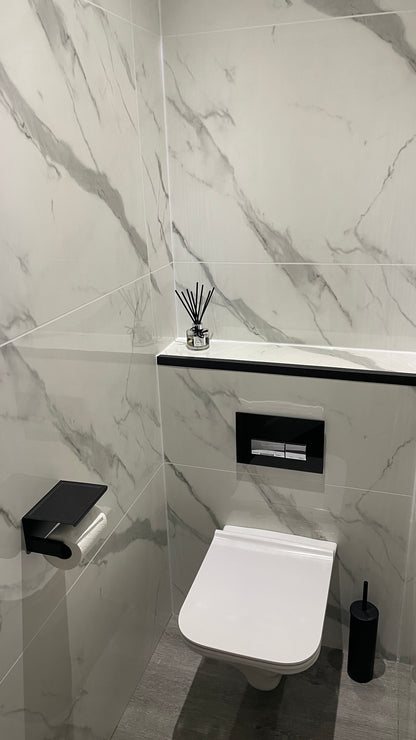 Cut Tile White Wall Panels