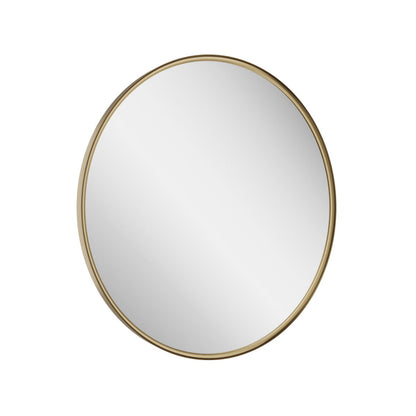 Scudo Macie LED Mirror Brushed Brass 600 x 600