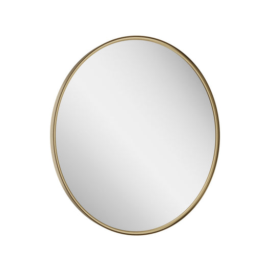 Scudo Macie LED Mirror Brushed Brass 600 x 600