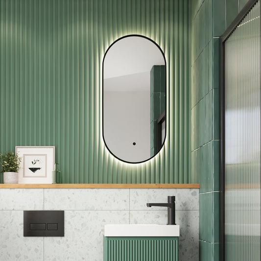 Scudo Aubrey Slim LED Mirror 400 x 800
