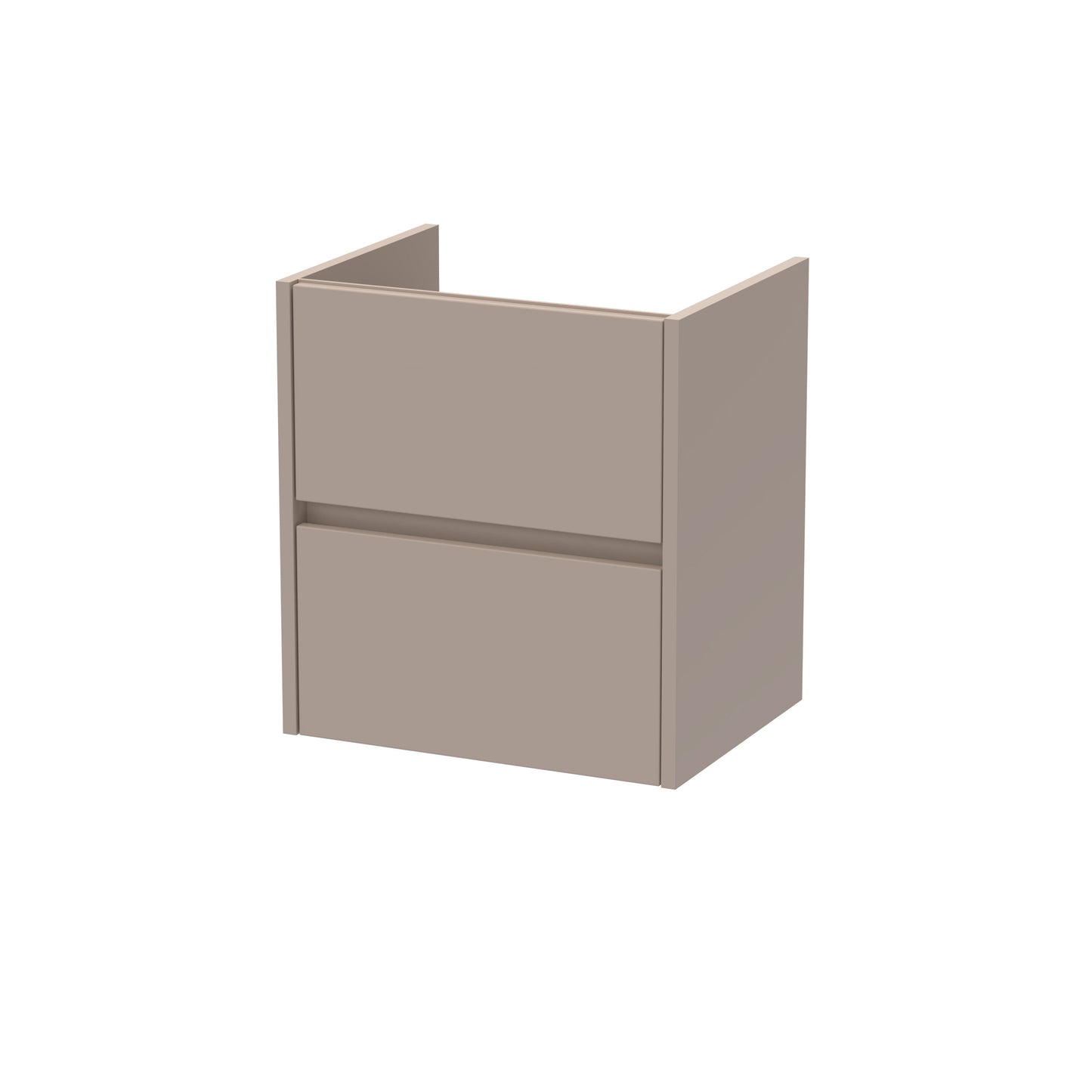 Nuie Havana 500/600/800/1200mm 2 Drawer Wall Hung Cabinet Only