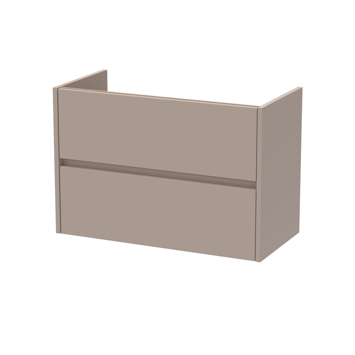 Nuie Havana 500/600/800/1200mm 2 Drawer Wall Hung Cabinet Only