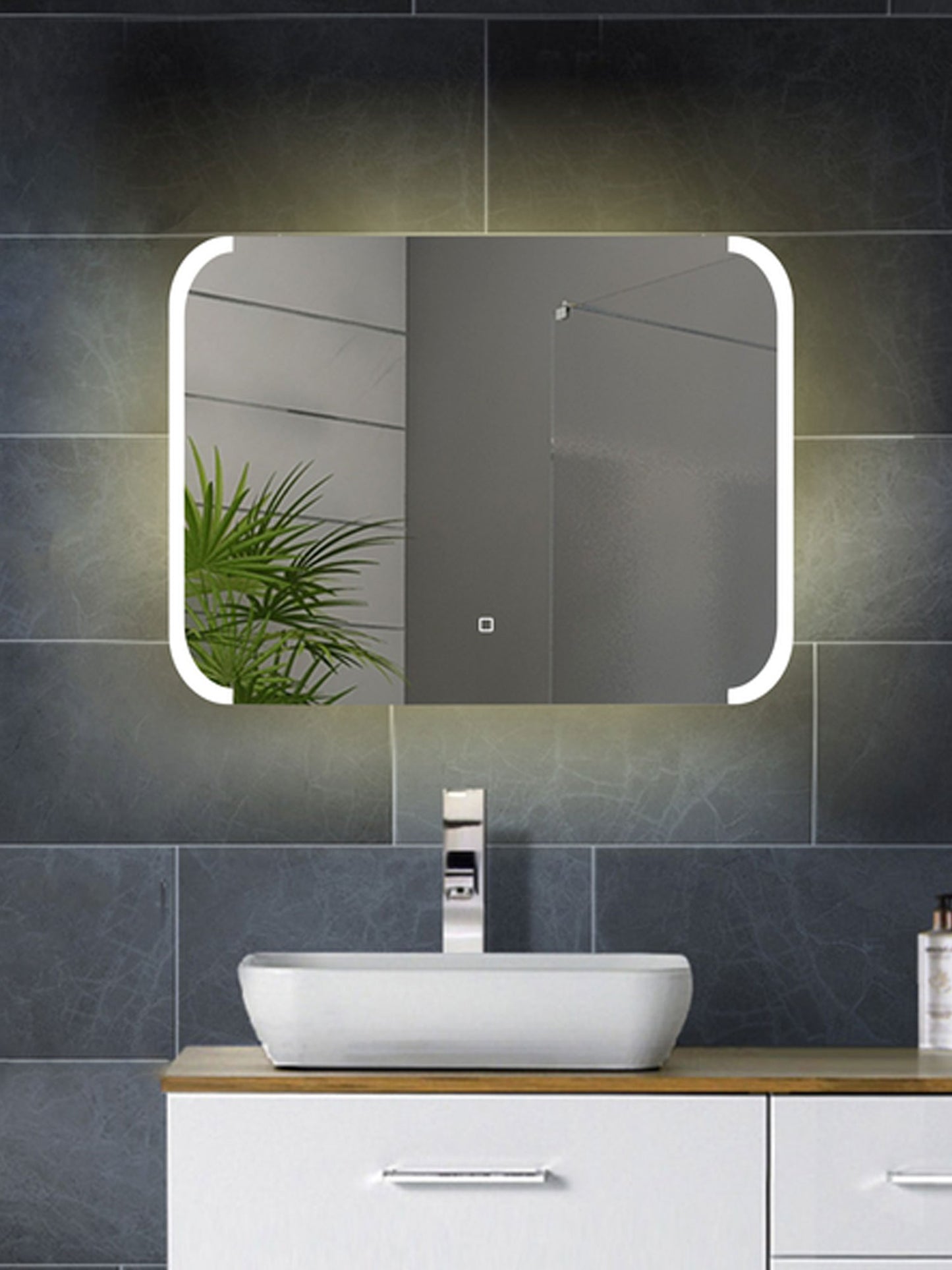 Giavani Nova 500x700/600x800mm Steam Free Colour Changing mirror