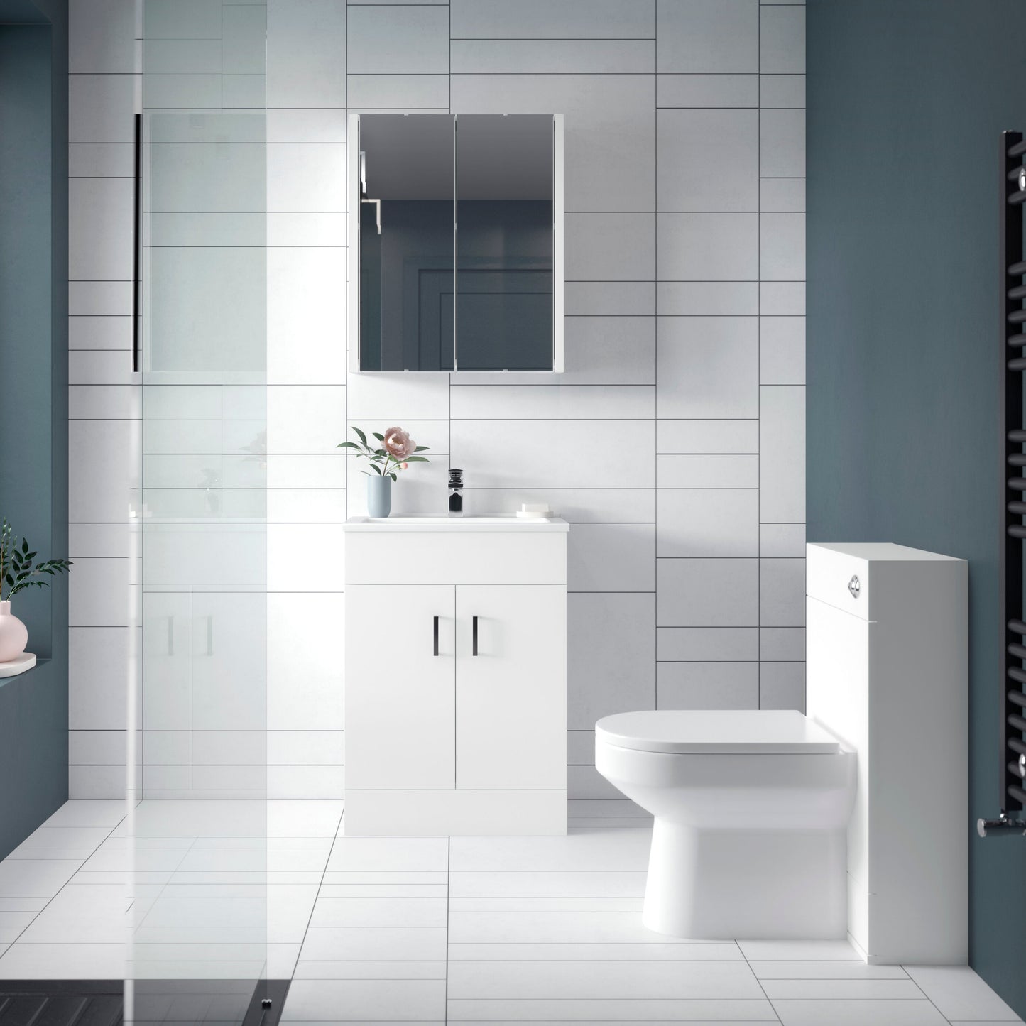 Nuie Turin Compact 500mm WC Unit