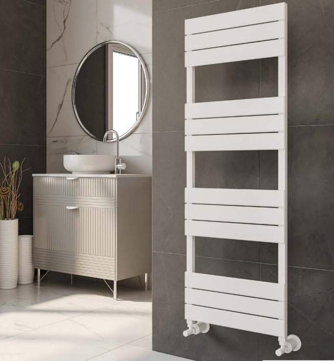 Maple Textured Grey Towel Rail