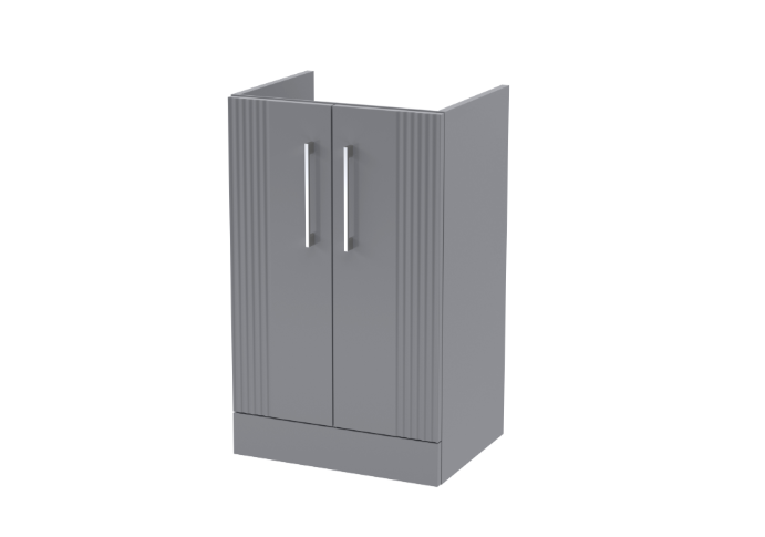 Deco 500/600mm Floor Standing Two Door Cabinet Only