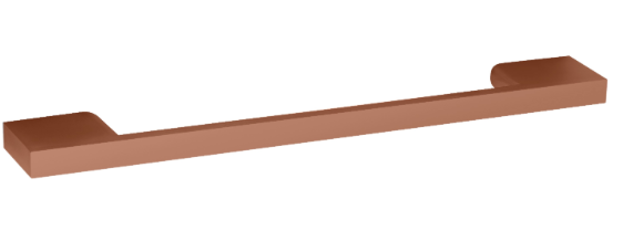 D Handle Copper H029