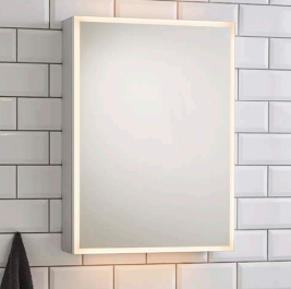 Echo 700x500mm LED Mirror Cabinet