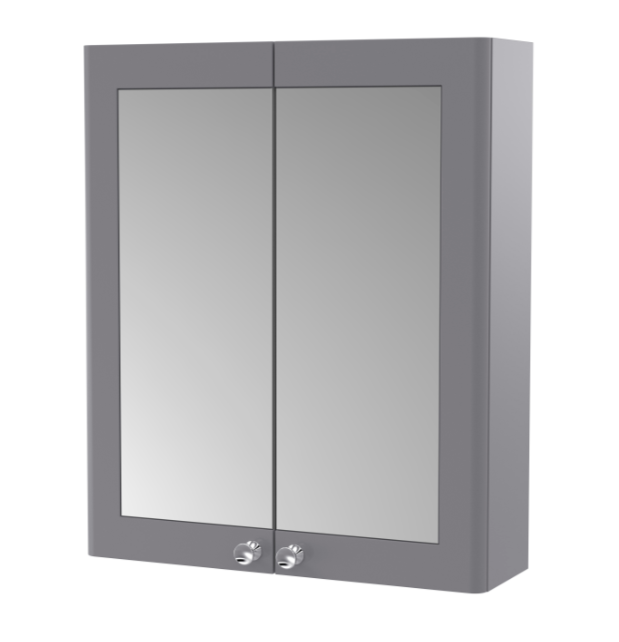 Classique 600mm Mirror Cabinet H715 X W600 X D180