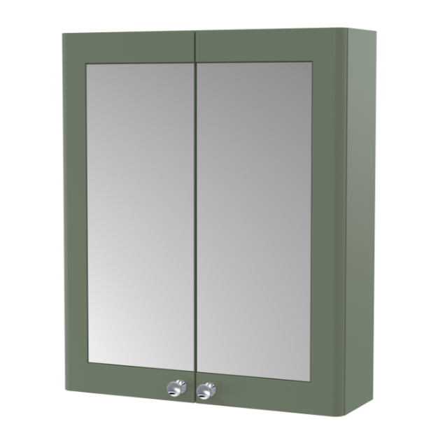 Classique 600mm Mirror Cabinet H715 X W600 X D180