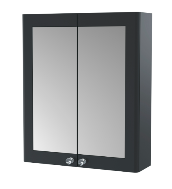 Classique 600mm Mirror Cabinet H715 X W600 X D180