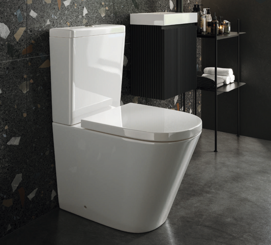 Linea WC Fully Back To Wall Pan with Cistern & Soft Close Seat