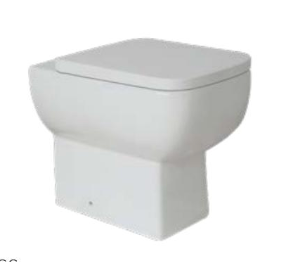 Scudo Choices 600 Back To Wall WC Pan & Soft Close Seat