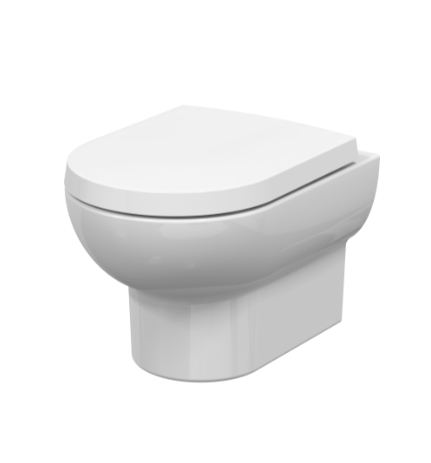 Isla Round Wall Hung Pan & Soft Close Seat