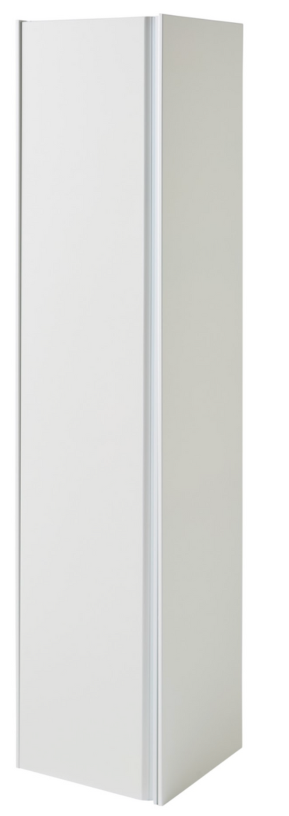 K Vit Moon Wall Mounted Tall Unit Matt White
