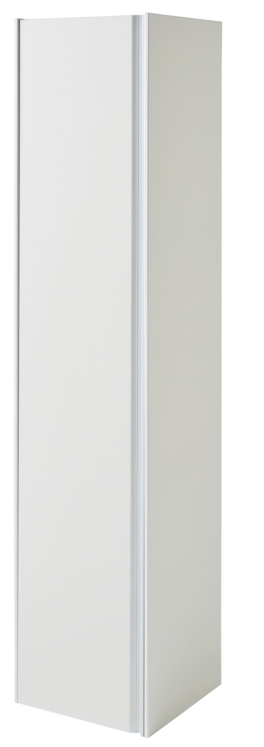 K Vit Moon Wall Mounted Tall Unit Matt White