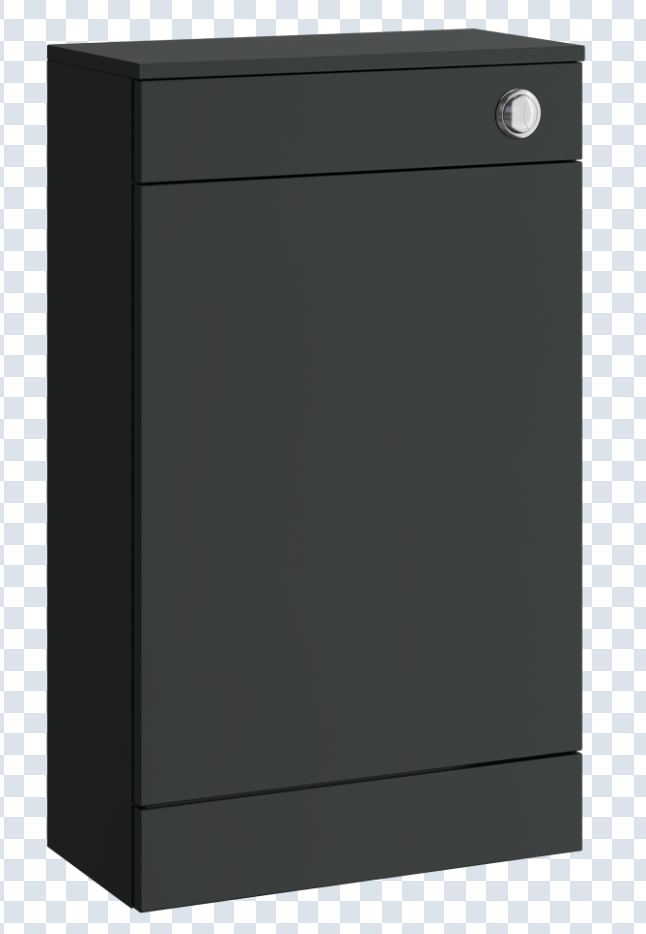 K Vit Dove 500mm WC Unit Matt Anthracite