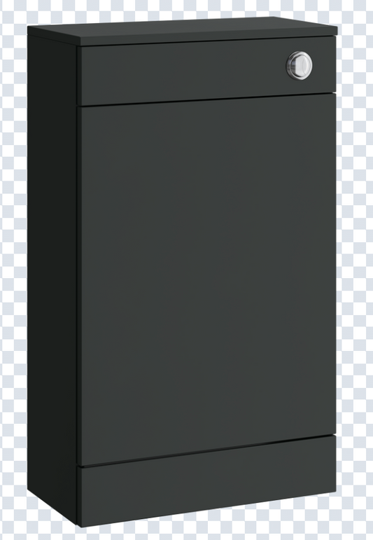 K Vit Dove 500mm WC Unit Matt Anthracite