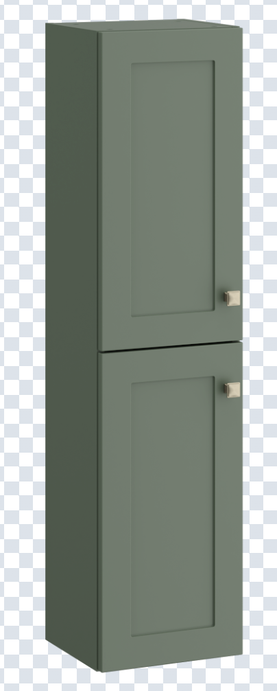 K Vit Sanctuary Wall Mounted Tall Unit Corymbia Green