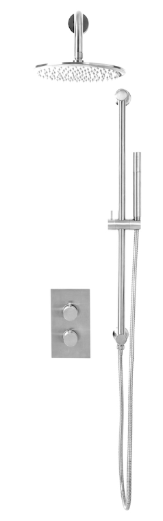 Scudo Core Chrome Round Handle Riser Kit