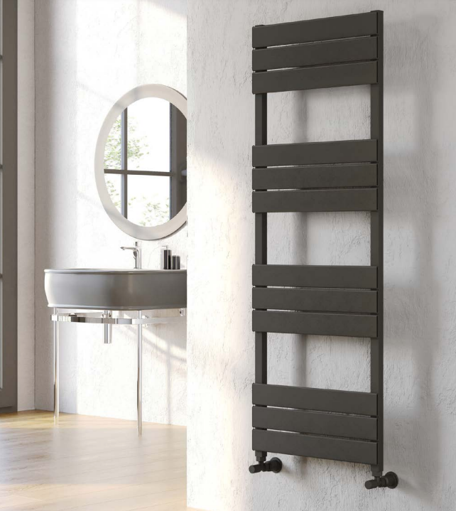 Maple Textured Grey Towel Rail