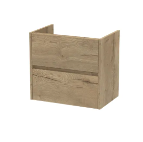 Havana 500/600/800/1200mm 2 Drawer Wall Hung Cabinet Only