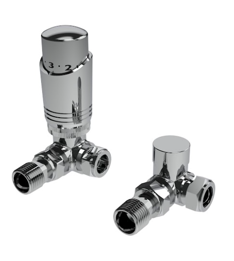 K-Design Twin Valve Pack Chrome